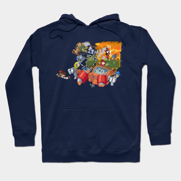 gunstar heroes Hoodie by tinbott